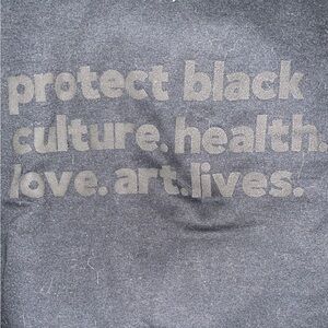 Protect BLACK double black hoodie. Normal wear and tear in high traffic areas